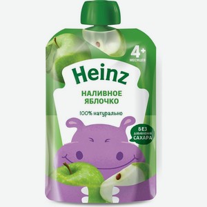 Пюре Heinz яблоко с 4 месяцев