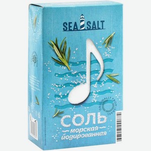 Соль Sea Salt морская поваренная пищевая