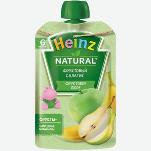 Пюре фруктовое Heinz Фруктовый салатик с 6 месяцев