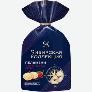 Пельмени Сибирская Коллекция с остро-пряным соусом