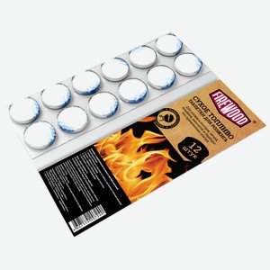 Горючее сухое Firewood таблетки для розжига, 12шт Россия