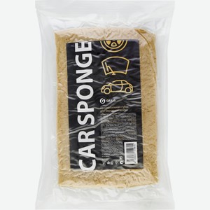 Губка для авто GRASS Car Sponge, Россия