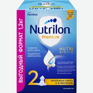 Смесь молочная сухая Nutrilon Premium с 6 месяцев