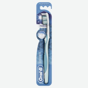 Зубная щетка Oral-B 3D White Whitening Medium, 1 шт, в ассортименте