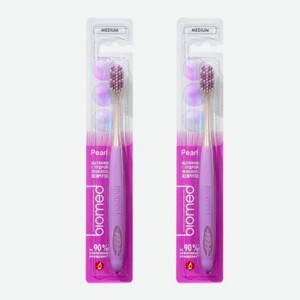Зубная щетка BIOMED PEARL WHITE средняя 1шт