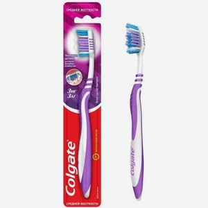 Зубная щетка Colgate ZigZag Plus средней жесткости 1 шт., в ассортименте