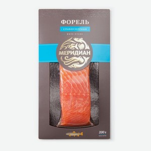 Форель слабосоленая Меридиан филе-кусок