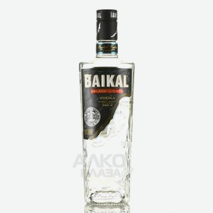 Водка Байкал Black Light особая 40%, 500 мл