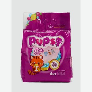 Стиральный порошок Pupsi 4кг п/э ООО