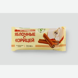 Пастилки яблочные с корицей 40 г