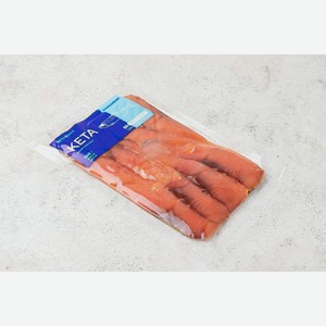 Кета малосоленая филе-ломтики, 150 г 150 г
