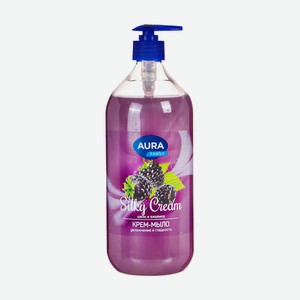 Крем-мыло  Silky Cream , AURA, 1000 мл