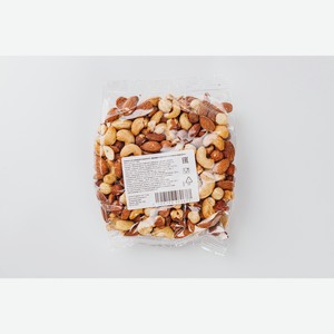 Смесь жареных орехов (миндаль, фундук, кешью), 300 г 300 г