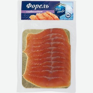 Форель Fish House радужная слабосоленая ломтики 100 г