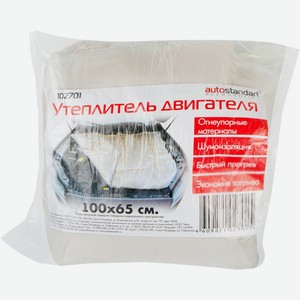 Утеплитель двигателя AUTOSTANDART 100х65x6 102701, Россия