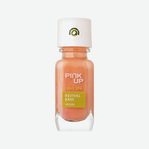 Базовое средство для питания и выравнивания ногтей PINK UP NAIL SPA Revival base с экстрактом каштана 11 мл