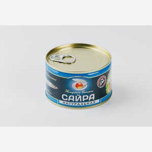 Сайра тихоокеанская натуральная кусочки ж/б, 227 г 227 г