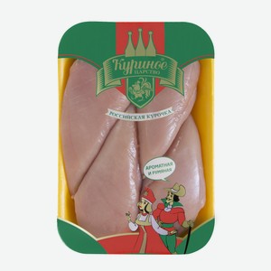 Филе Куриное царство грудки цыпленка-бройлера без кожи замороженное Россия