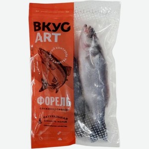 Форель Вкус Арт радужная неразделанная 1 кг