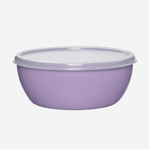 Миска с крышкой, Архимед, 0,4 л, в ассортименте
