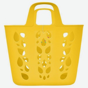 Корзина для игрушек Plast Team Protect Me желтая звездочка, 25 л