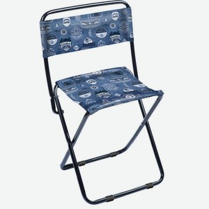 Стул складной походный Nika TM со спинкой, 38.5 x 37 x 65см Россия