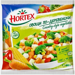 Овощи по-деревенски Аgama Hortex быстрозамороженные 400г