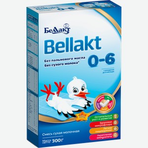 Смесь Bellakt сухая молочная 0-6 месяцев 300г