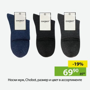 Носки муж, Chobot, размер и цвет в ассортименте