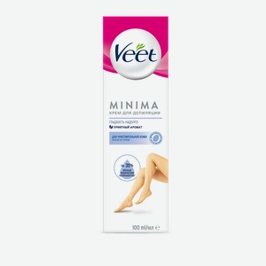 Крем для депиляции Veet Minima для чувствительной кожи, 100мл