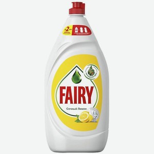 Средство для посуды Fairy Сочный лимон/Чайное дерево-Мята 1,35л