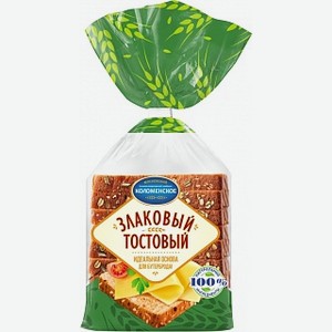 Хлеб Коломенское тостовый злаковый, 250г