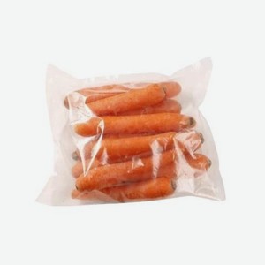 Морковь мытая фасованная, 500г