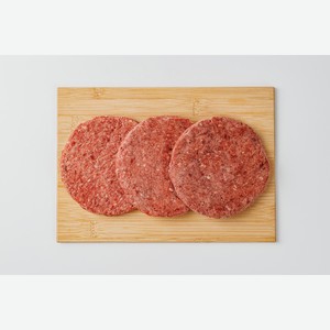 Котлеты из мраморной говядины для бургера, зам. 450 г