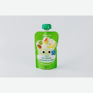 Пюре из груши, банана и киви, 90 г 90 г