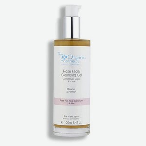 THE ORGANIC PHARMACY Гель очищающий для лица с розой