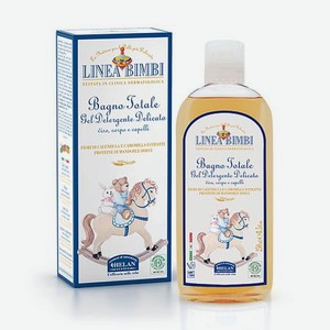 HELAN Детский шампунь-гель для волос и тела Linea Bimbi