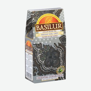 Чай черный Basilur Восточная коллекция Эрл Грей листовой, 100г