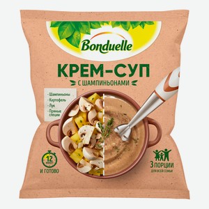 Крем-суп Бондюэль с шампиньонами замороженный, 350г Россия