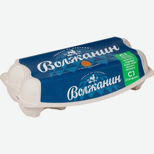 Яйцо куриное Волжанин С1 10шт.