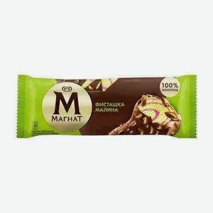 Мороженое Магнат Сливочное Фисташка Малина Эскимо 70г