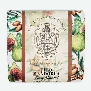 Мыло туалетное La Florentina С инжиром и миндалем, 106г Италия