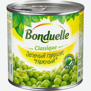 Горошек зеленый BONDUELLE, 425 мл