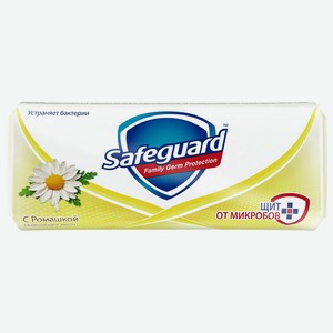 Мыло Safeguard кусковое с ромашкой, 90г Пакистан