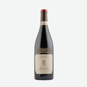 Вино Cantine Povero Barolo Priore красное сухое, 0.75л