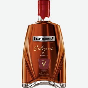 Коньяк СТАРЕЙШИНА 5 лет алк.40%, Россия, 1 L