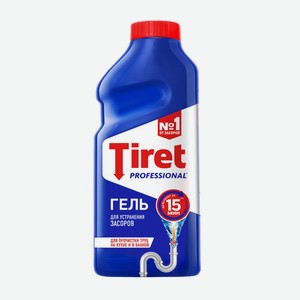 Гель д/устранения засоров Tiret Professional 500мл