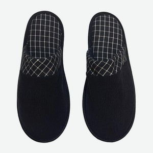 Тапочки мужские Ломинар-АГ закрытые синие р.43-44