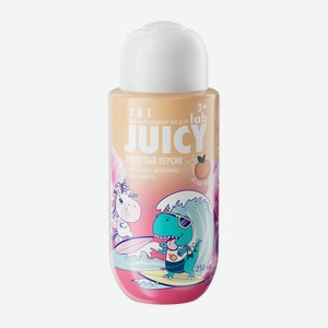Детский шампунь-кондиционер JUICY Lab 2в1  Персик  250 мл
