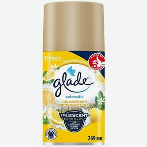 Освежитель воздуха Glade Automatic Сицилийский лимонад сменный баллон 269мл